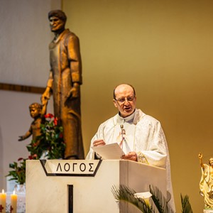 Misno slavlje srijedom u Nacionalnom svetištu svetog Josipa u Karlovcu predvodio je vlč. Božo Belinić